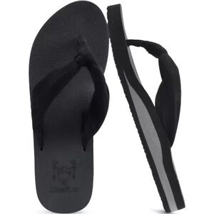 KUAILU | Yoga Foam flip flops black wms sz 9/10